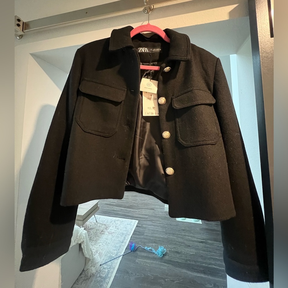 Zara wool blend jacket